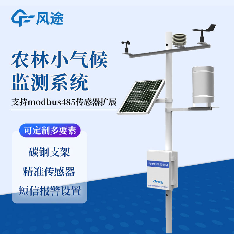 田間小氣候自動觀測站，農業環境監測的重要工具